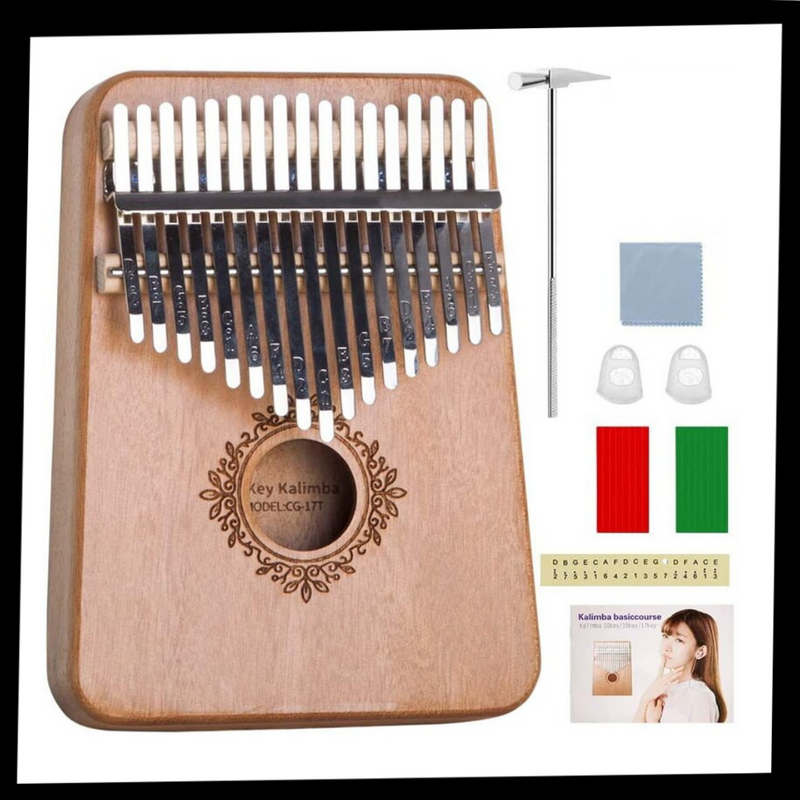 17-Tasten Kalimba Daumenklavier