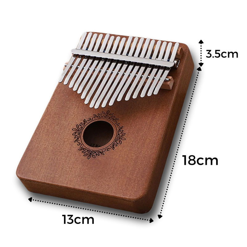 17-Tasten Kalimba Daumenklavier