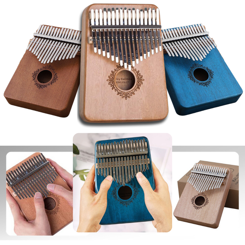 17-Tasten Kalimba Daumenklavier