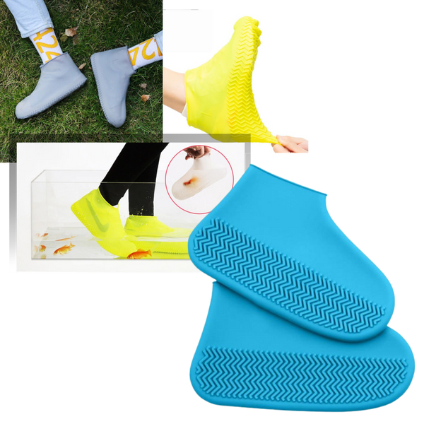 1 Paar Wasserfeste Silikon-Schuhüberzieher