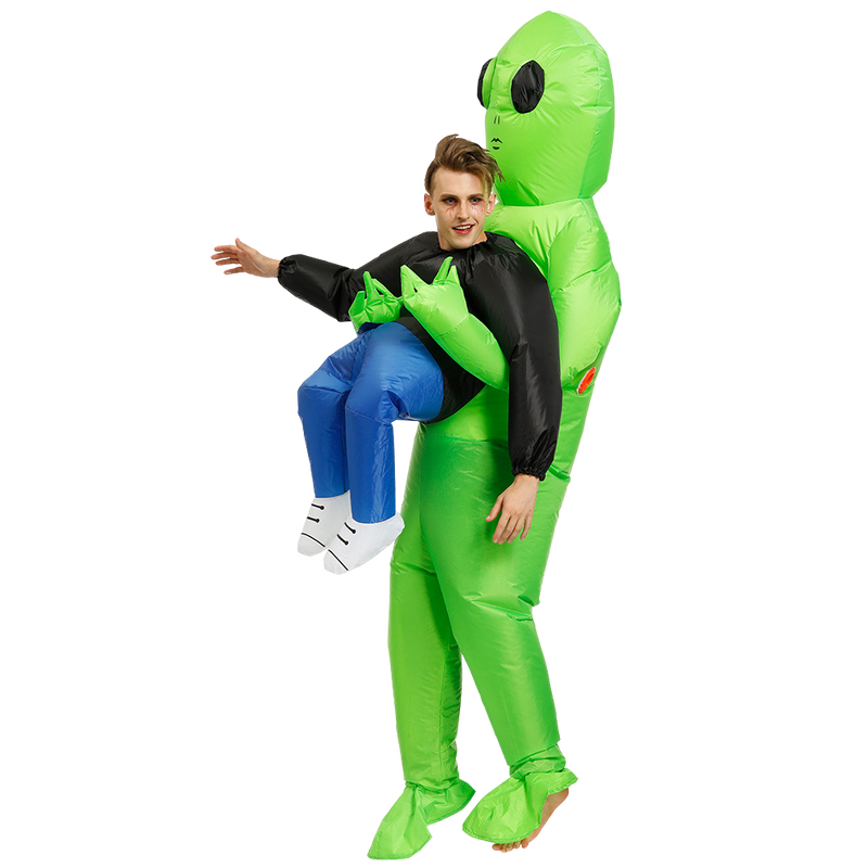 Aufblasbares Alien-Kostüm