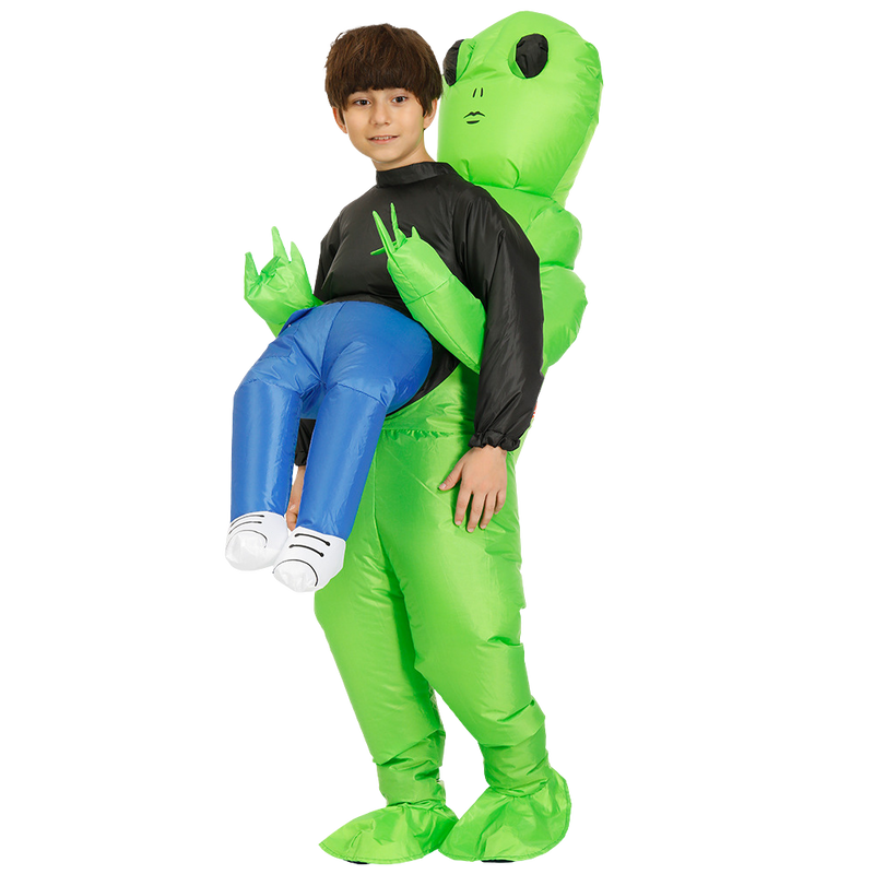Aufblasbares Alien-Kostüm