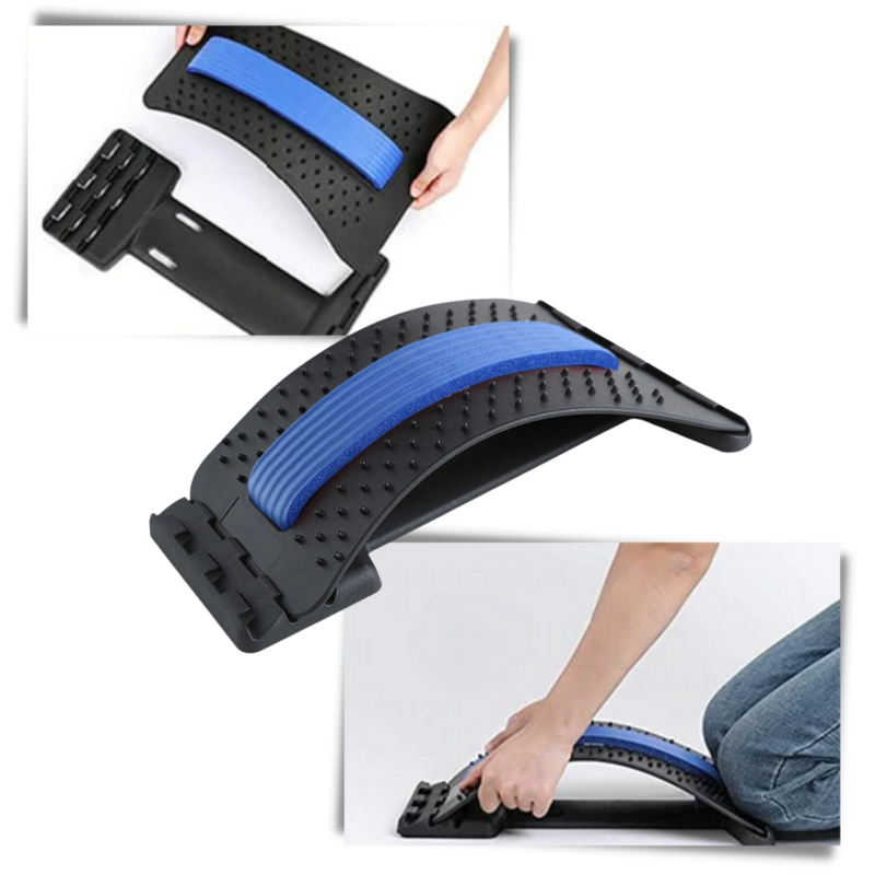 Rückenstrecker und Massagegerät