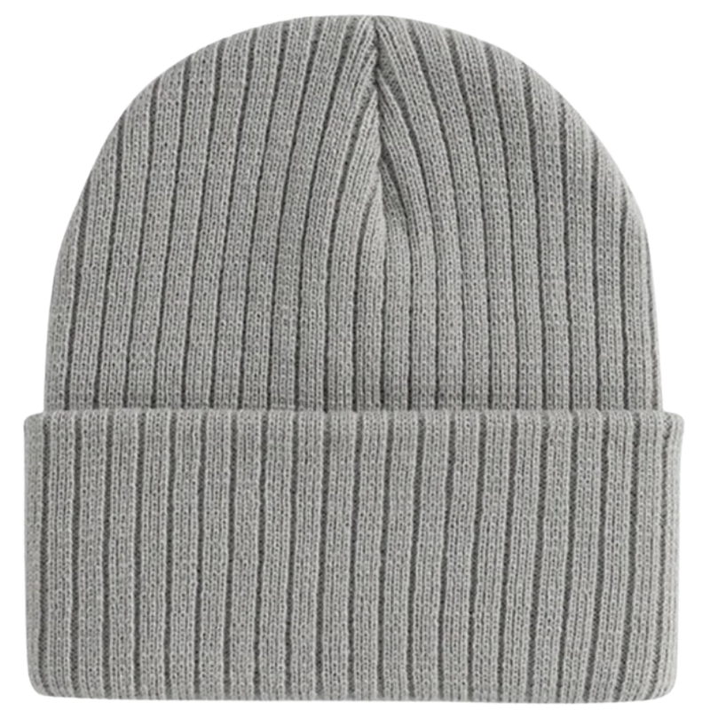 Klassische gerippte Strickmütze