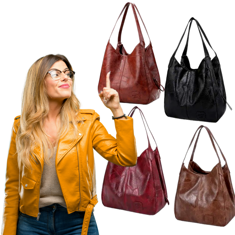 Klassische Handtasche mit großem Inhalt