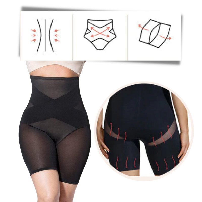 Hohe Taille Schlankheits Form Kleidung