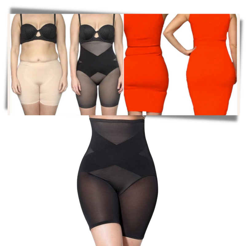 Hohe Taille Schlankheits Form Kleidung