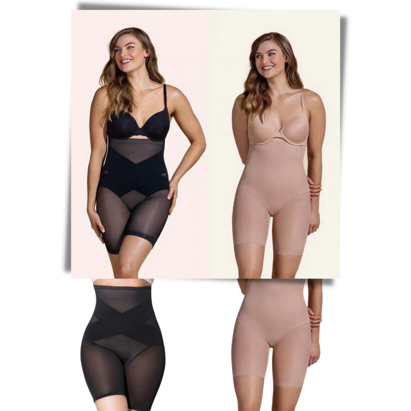 Hohe Taille Schlankheits Form Kleidung