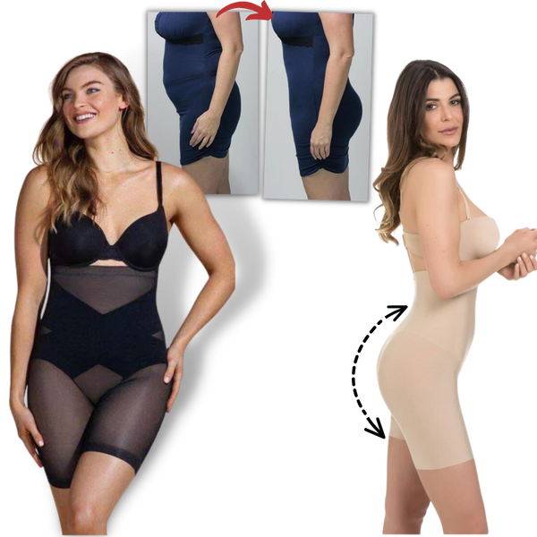 Hohe Taille Schlankheits Form Kleidung