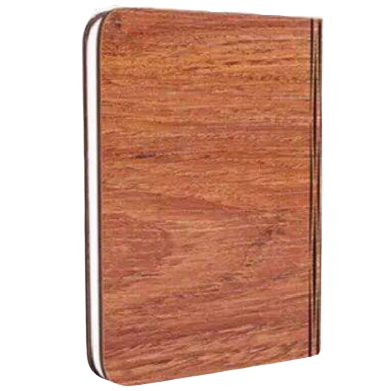 Wiederaufladbare Leselampe aus Holz