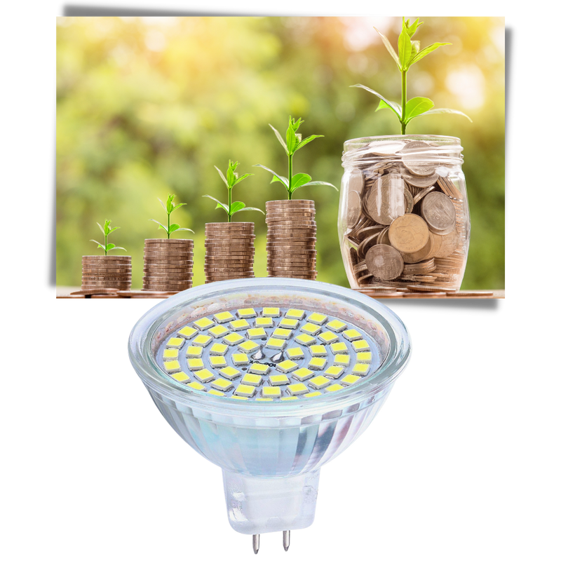 3er-Pack energiesparende LED-Glühbirnen