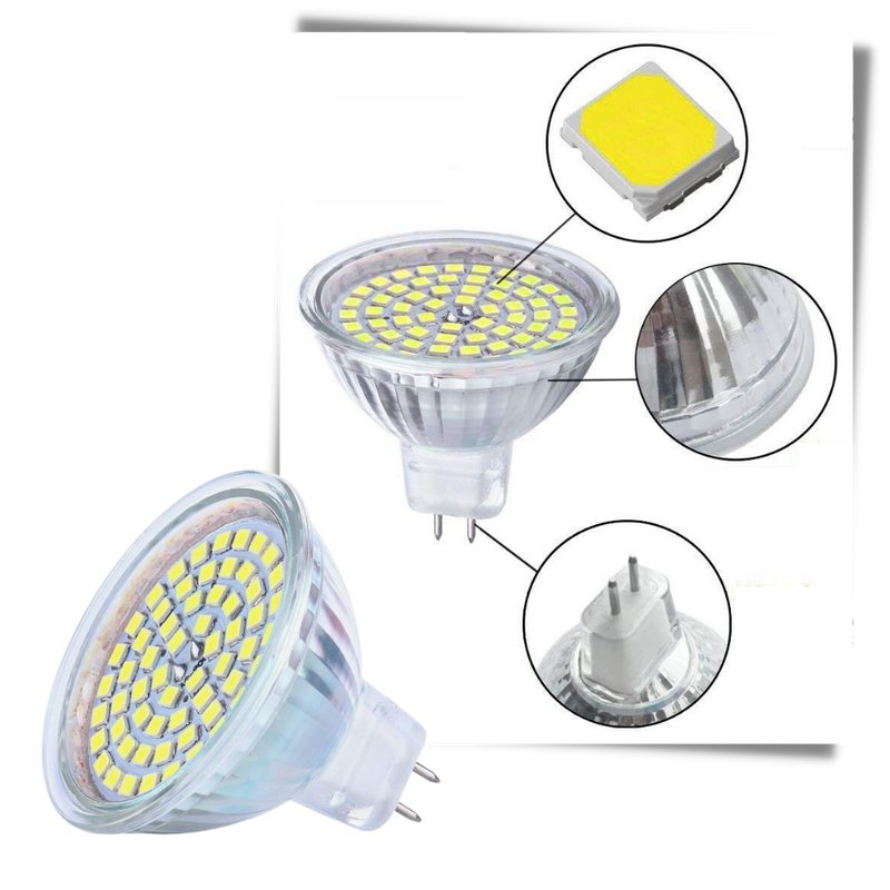 3er-Pack energiesparende LED-Glühbirnen