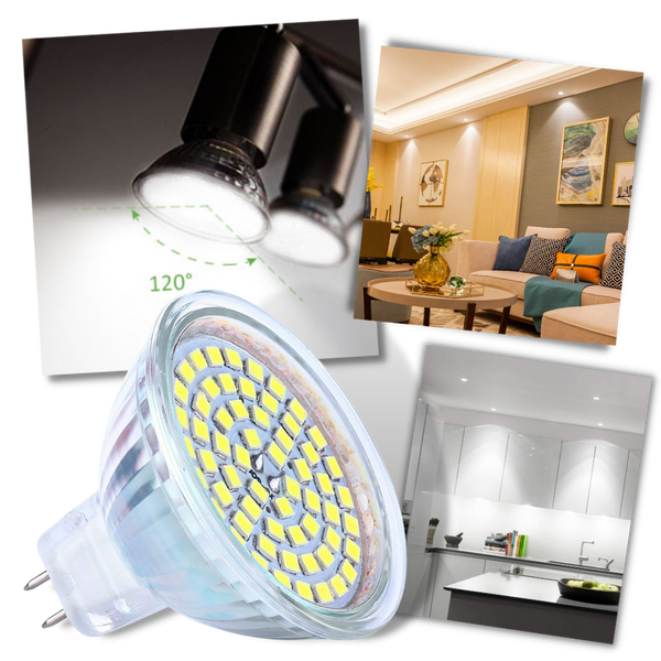 3er-Pack energiesparende LED-Glühbirnen
