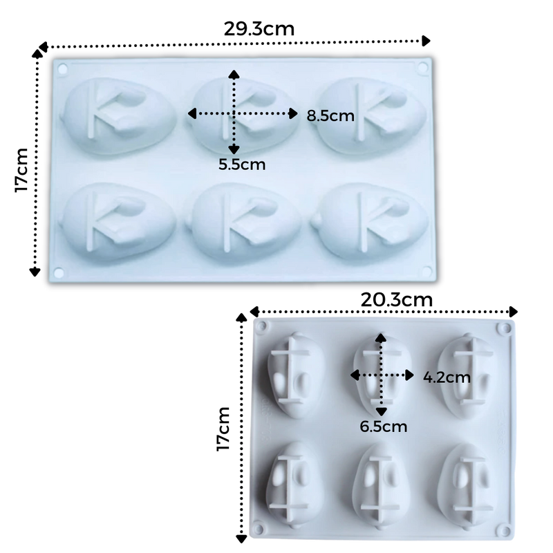 Mini-Häschen-Silikon-Kuchenform