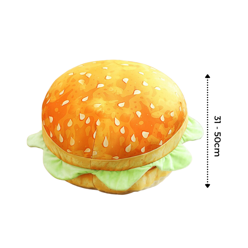 Plüsch-Burger-Kissen