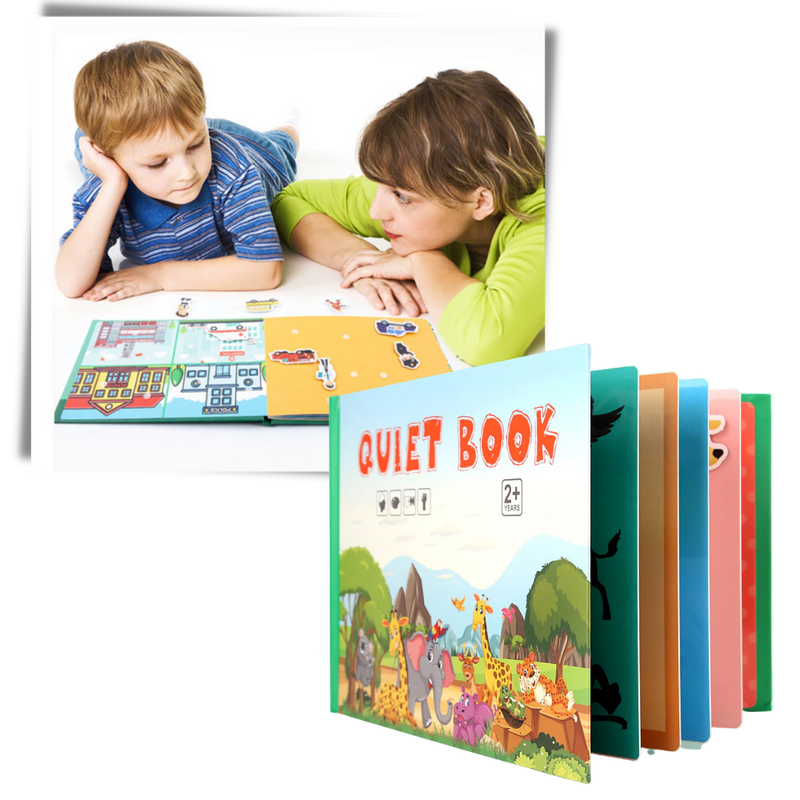 Montessori Lernbuch Spielzeug für Kinder