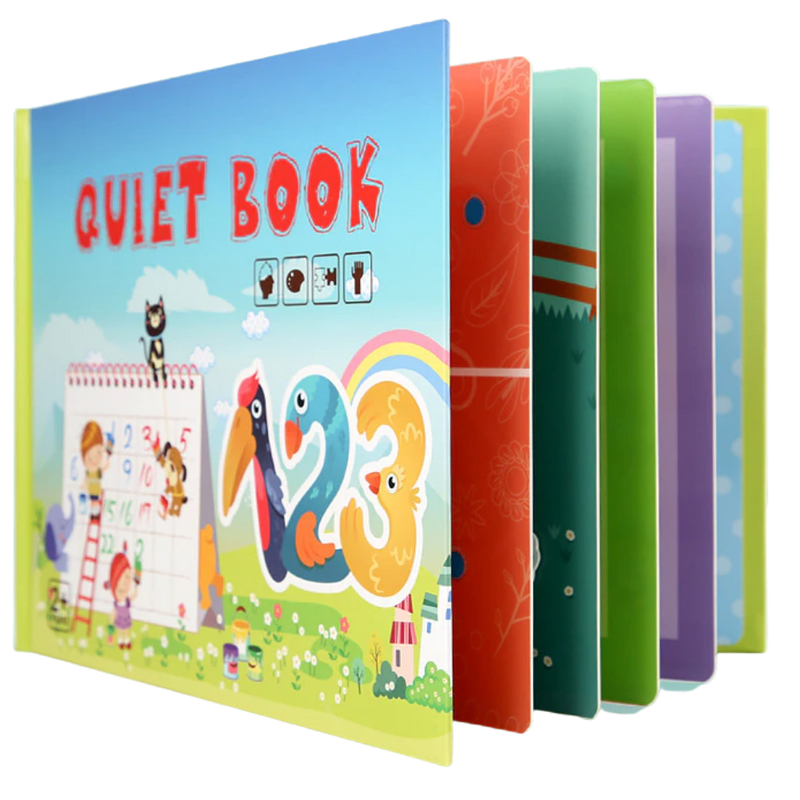 Montessori Lernbuch Spielzeug für Kinder