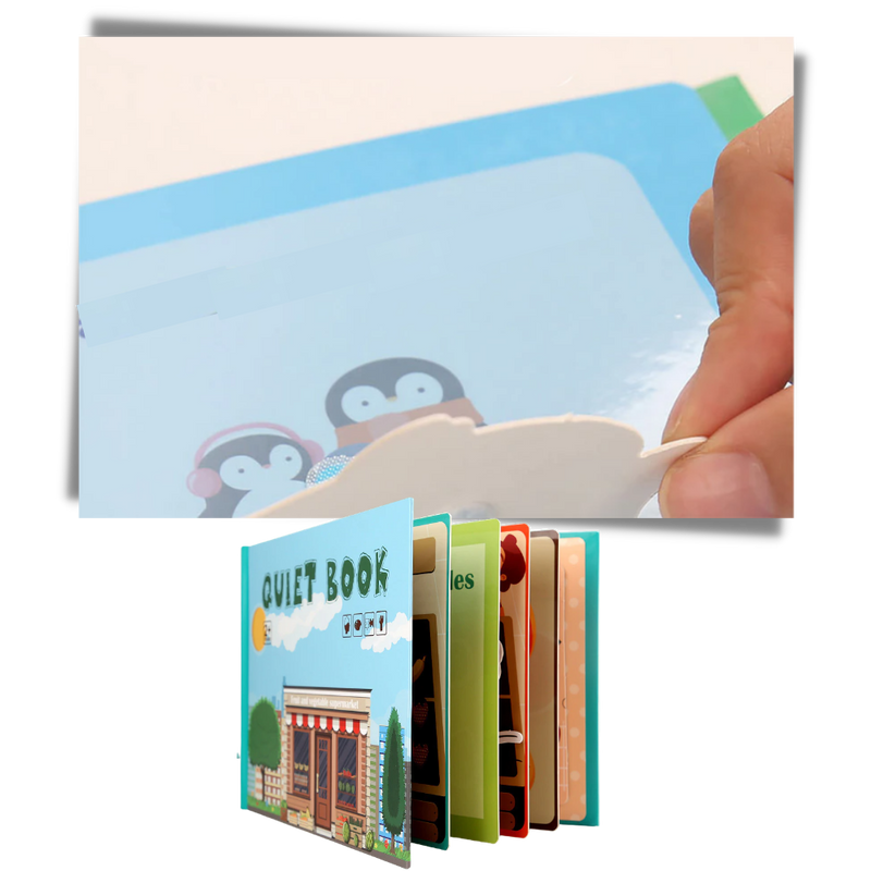 Montessori Lernbuch Spielzeug für Kinder