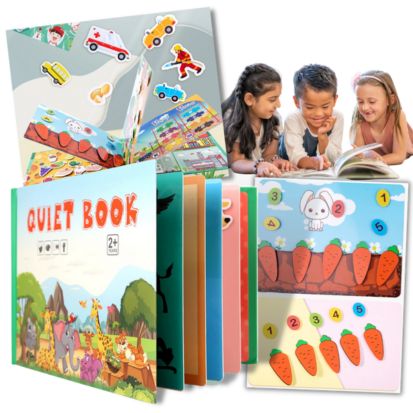 Montessori Lernbuch Spielzeug für Kinder