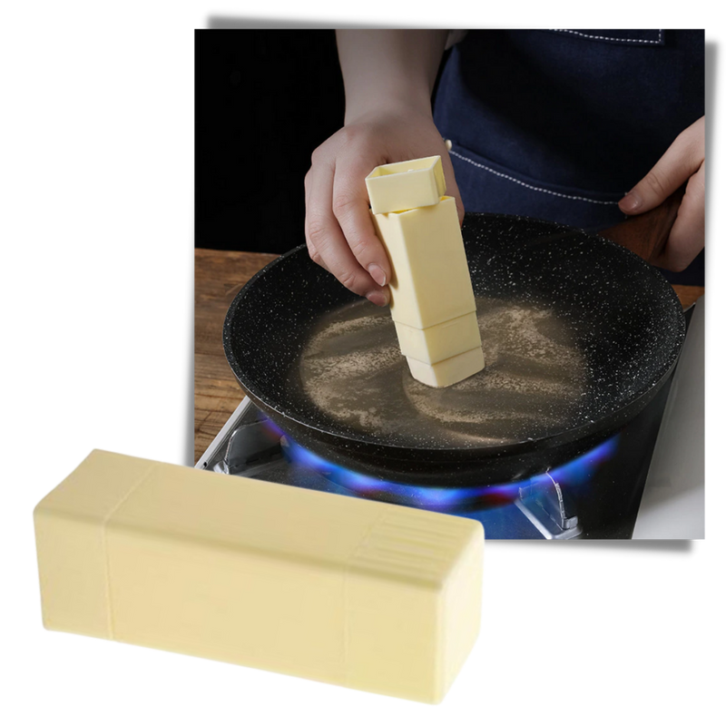 Butterstreichmaschine und Behälter