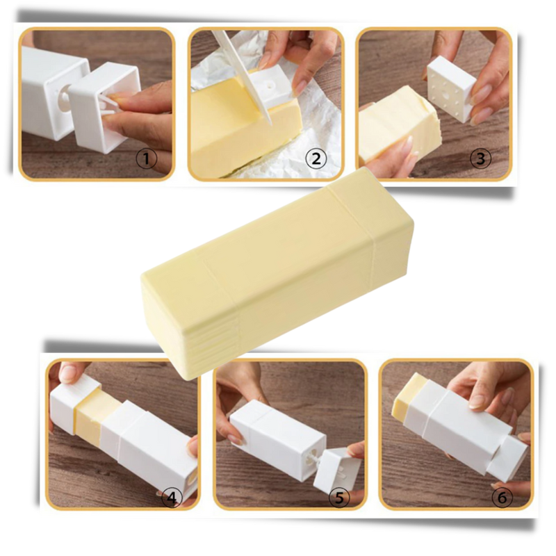 Butterstreichmaschine und Behälter