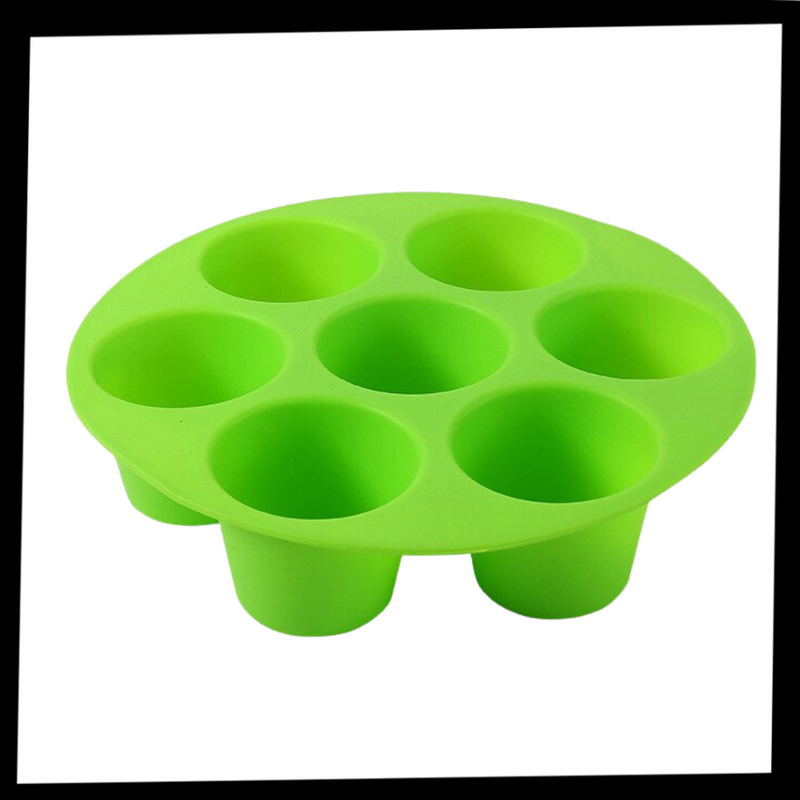 Rundes Silikon-Cupcake-Tablett