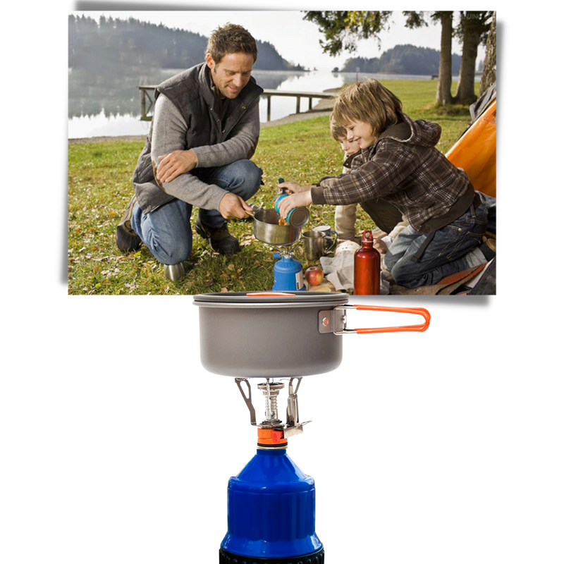 Tragbarer Mini-Gas-Campingkocher Brenner