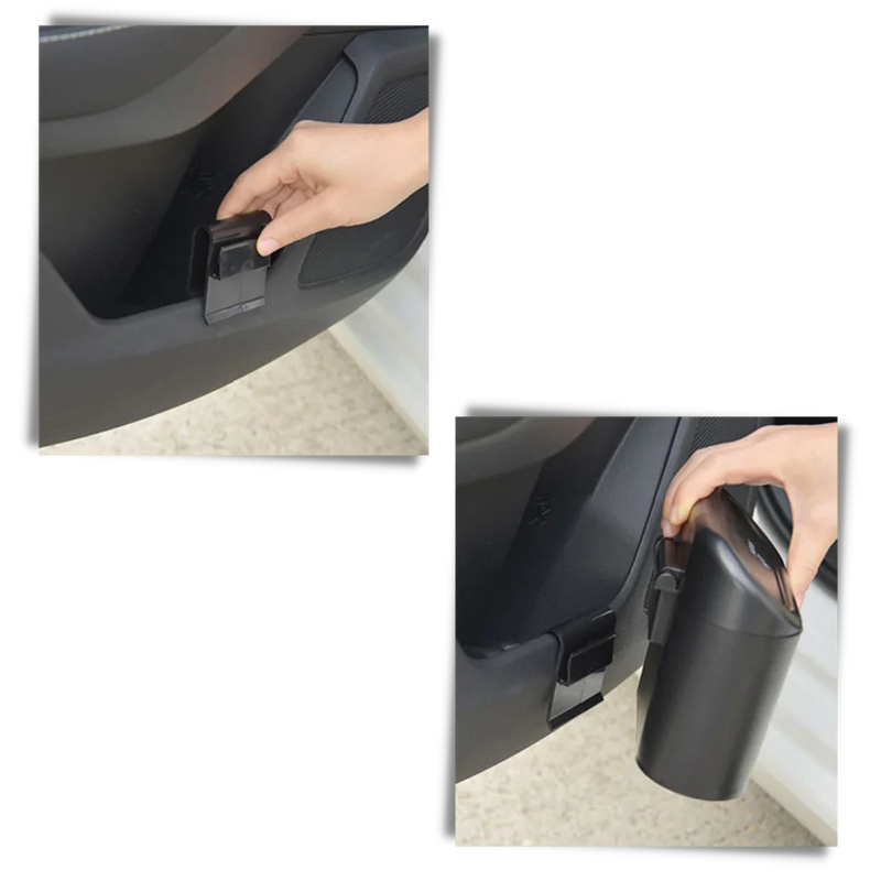 Mülleimer für Auto