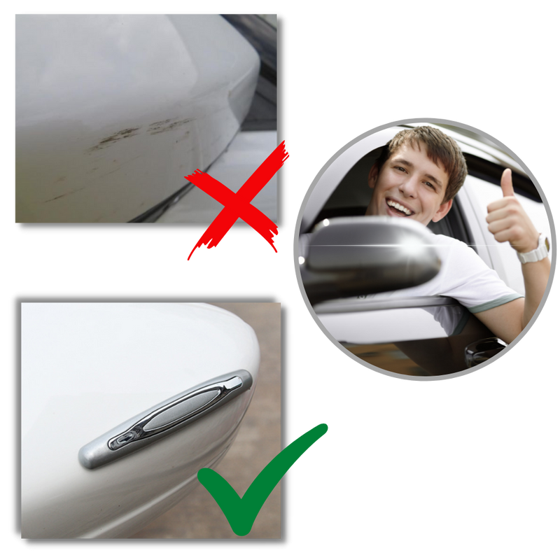 4er-Pack Autotür-Schutzstreifen