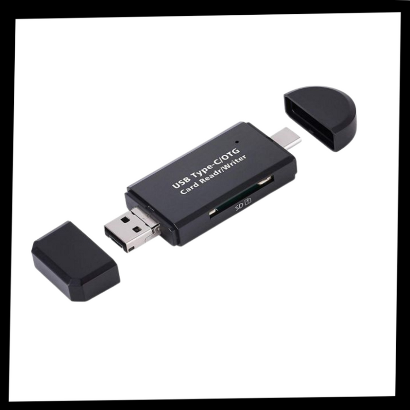 3-in-1 USB Speicherkartenlesegerät