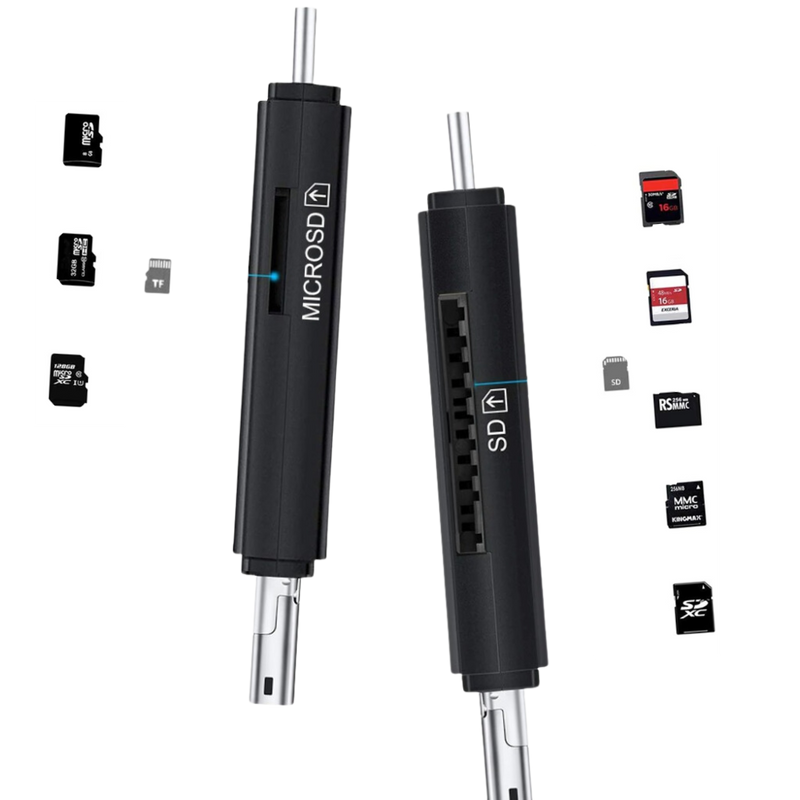 3-in-1 USB Speicherkartenlesegerät
