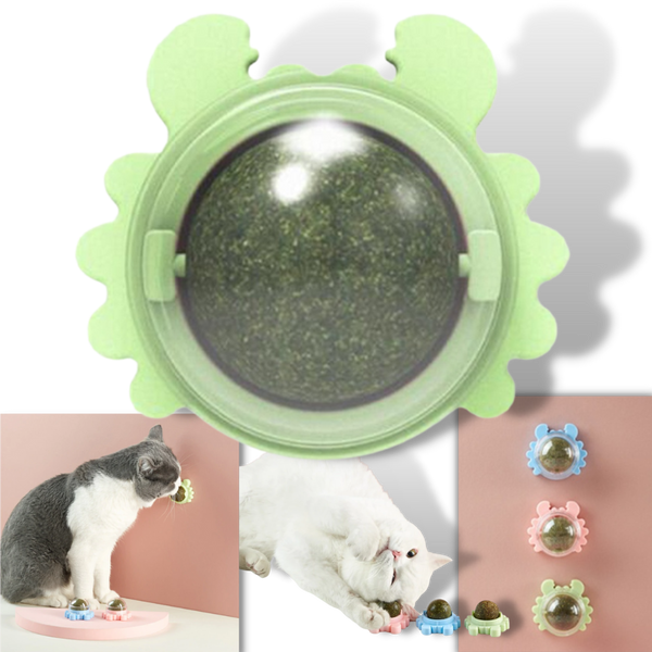 Drehbares Katzenspielzeug Mint Ball