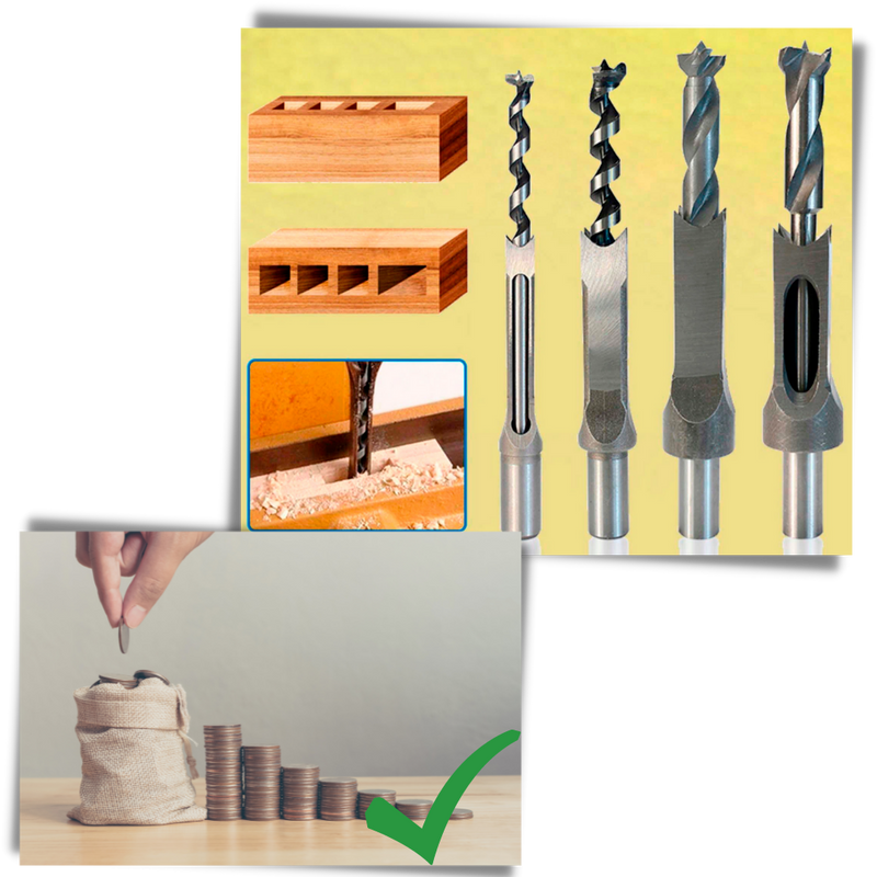 Meißelbohrer-Set