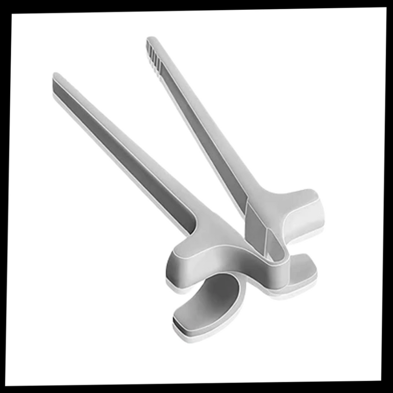Ergonomische Finger-Essstäbchen