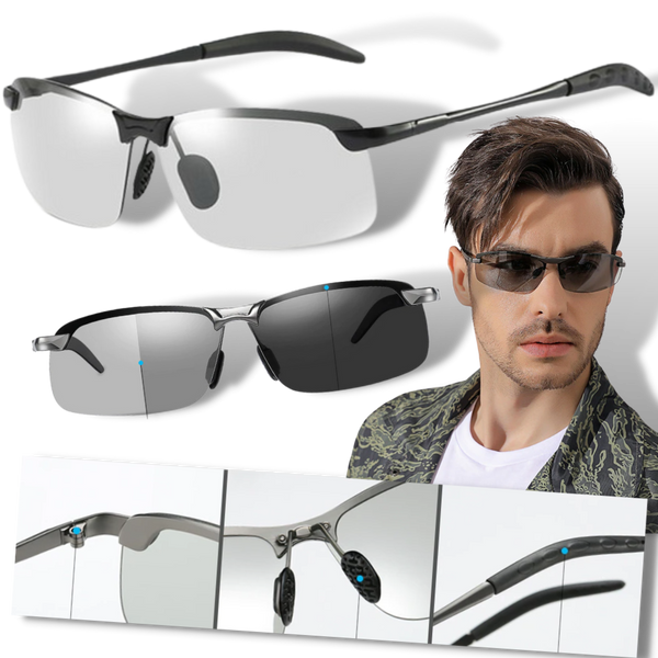 Photochrome UV-Sonnenbrillen für Männer