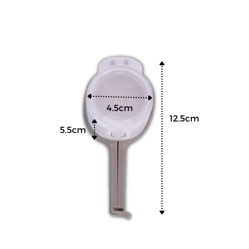 Lebensmitteltüten-Clip mit Deckel (2er-Pack)