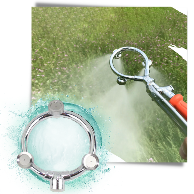 Dreiköpfige Gartenbewässerungsdüse