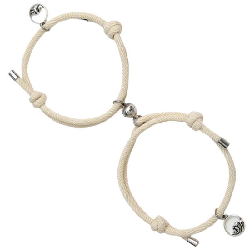 2er-Set magnetische Armbänder für Paare