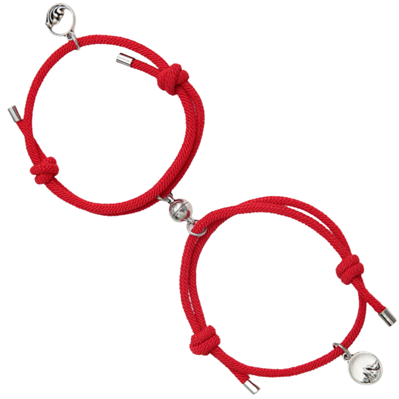 2er-Set magnetische Armbänder für Paare
