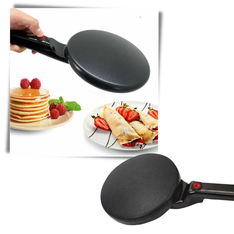 Elektrischer Crepe-Bäcker mit Antihaftbeschichtung