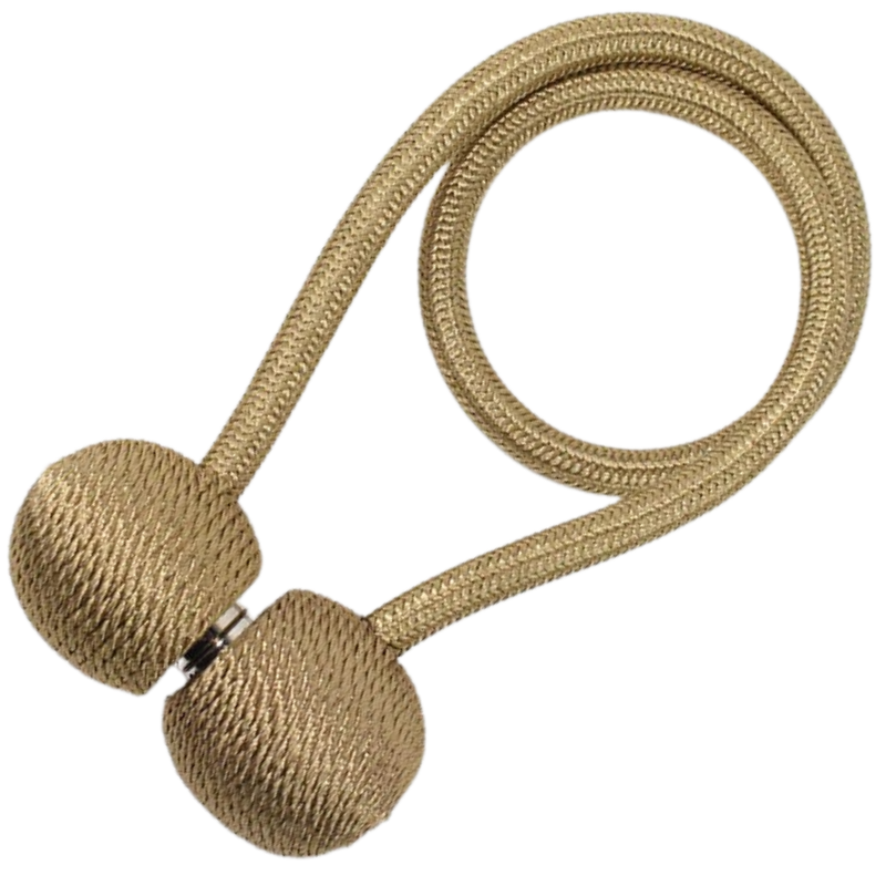 2er-Pack magnetische Vorhangschnallen