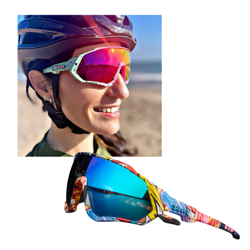 Polarisierte Radfahrer-Sonnenbrille