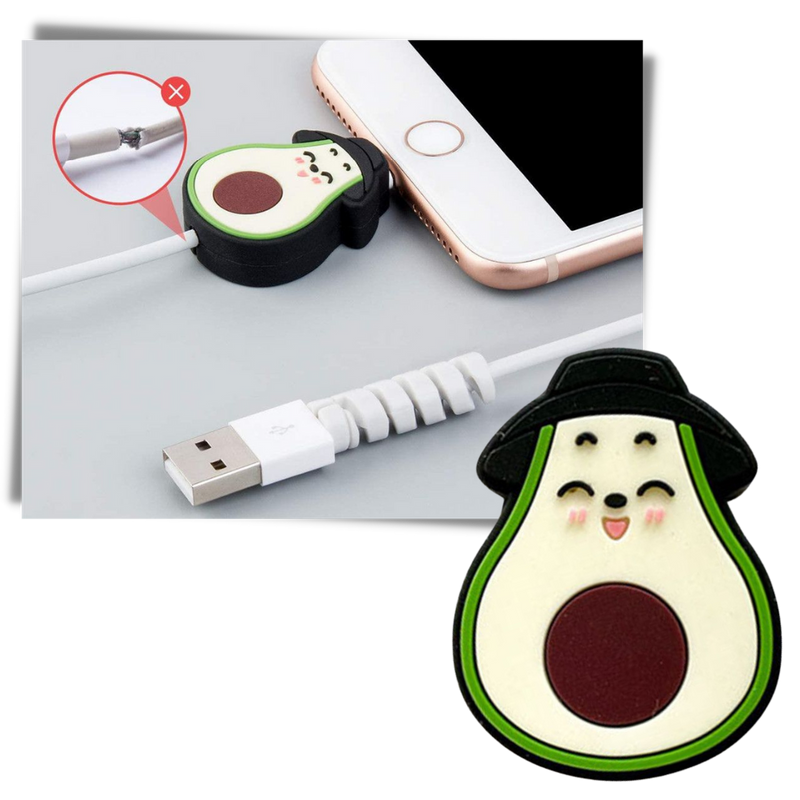 4er-Pack Ladekabel-Schutzvorrichtungen
