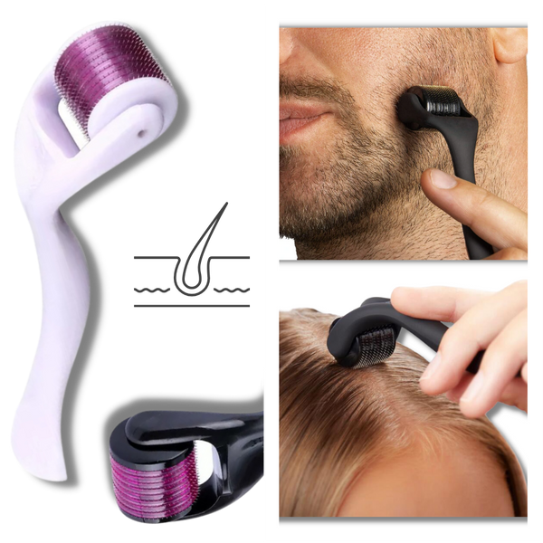Derma-Roller für Haar- und Bartwuchs