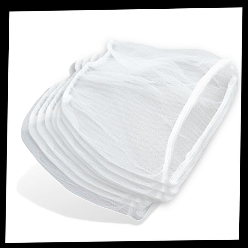 Eine Packung Filtermatten für Küchenspüle