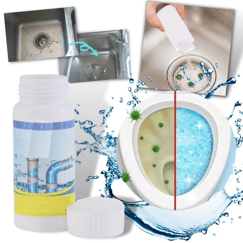 Reinigungspulver für Küchenspüle und Abflüsse