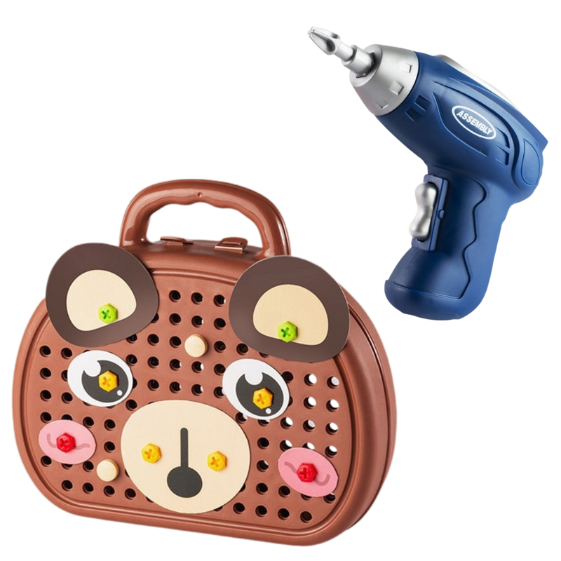Lernspielzeug und Bohrer-Set