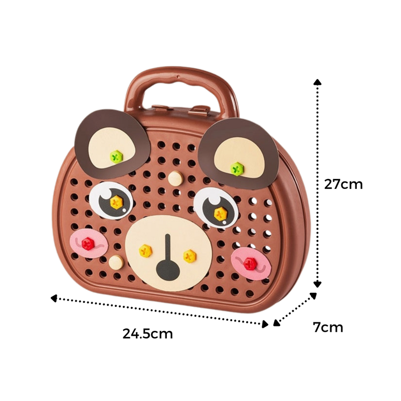 Lernspielzeug und Bohrer-Set