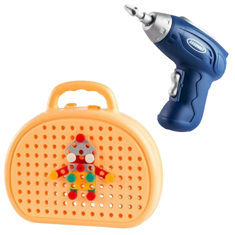 Lernspielzeug und Bohrer-Set