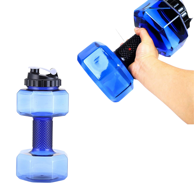 Hantel-Wasserflasche